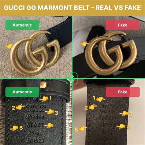 gucci leather belt bag real vs fake|copy of gucci belt.